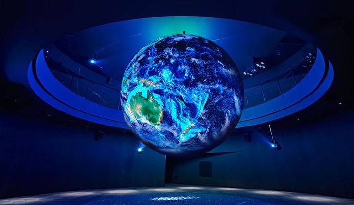 Spherical screen Spherical screen